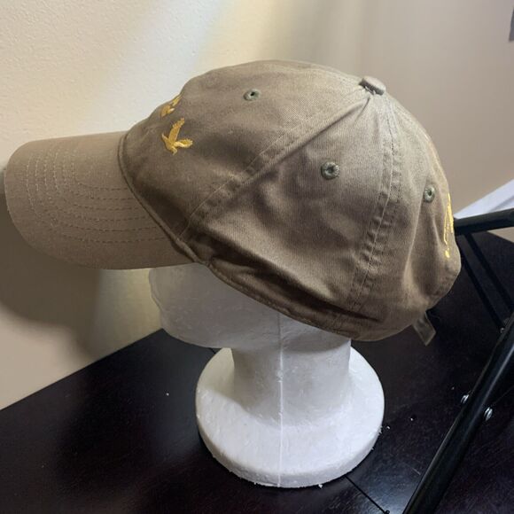 J Rag Dragonfly, tree, Paw & Bird logos, Alabama embroidered on the Back - Brown - Picture 3 of 8